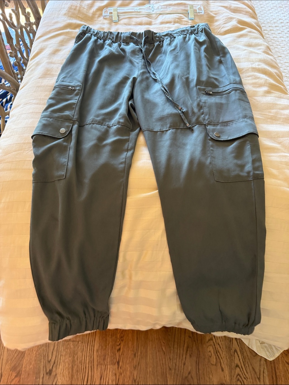 Banana Republic Olive Cargo Jogger Pants